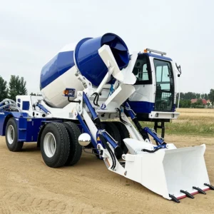 Machine mobile automatique de camion de mélangeur concret d'une capacité de chargement automatique de 3.5M3 pour la construction